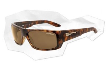 Image of Arnette Munson Sunglasses - Havana Frame and Polarized Brown Lens AN4164-05