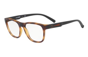 Image of Arnette SHIMOKITA AN7164 Progressive Prescription Eyeglasses, 53mm, Matte Havana, AN7164-2375-53-PRO