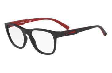 Image of Arnette SHIMOKITA AN7164 Progressive Prescription Eyeglasses, 53mm, Matte Black, AN7164-2580-53-PRO
