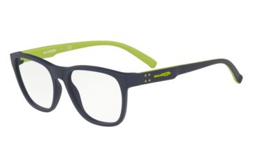 Image of Arnette SHIMOKITA AN7164 Progressive Prescription Eyeglasses, 53mm, Matte Blue, AN7164-2581-53-PRO