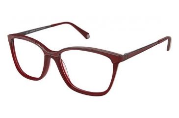 Image of Balmain 1064 Single Vision Prescription Eyeglasses - Frame Red, Size 54/15mm BL106403