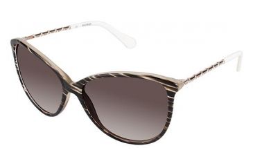 Image of Balmain 2085 Sunglasses - Frame Gradient Grey, Lens Color Gradient Brown, Size 59/15mm BL208503