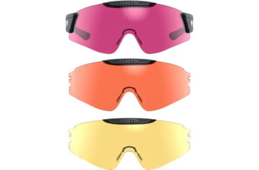 Image of Beretta Intermask Eyeglasses Interchange Yllw/magenta/orng