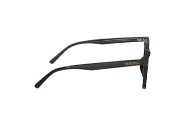 Image of Bertha Betty Polarized Sunglasses - Womens, Black Frame, Pink Lens, Black/Pink, One Size, BRSBR051C2