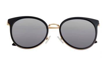 Image of Bertha Brielle Polarized Sunglasses - Women's, Black/Black, One Size, BRSBR040BK