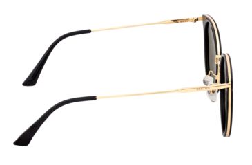 Image of Bertha Brielle Polarized Sunglasses - Women's, Black/Black, One Size, BRSBR040BK