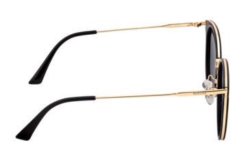 Image of Bertha Brielle Polarized Sunglasses - Women's, Black/Rose Gold, One Size, BRSBR040RG