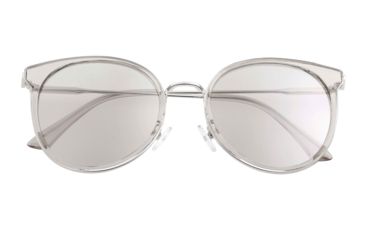 Image of Bertha Brielle Polarized Sunglasses - Women's, Clear/Clear, One Size, BRSBR040GY
