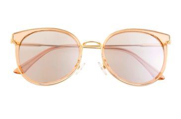 Image of Bertha Brielle Polarized Sunglasses - Women's, Pink/Pink, One Size, BRSBR040PK
