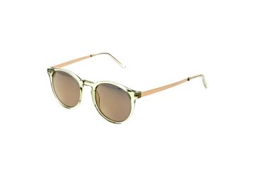 Image of Bertha Hayley Polarized Sunglasses, Green / Gold BRSBR014G
