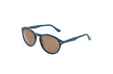 Image of Bertha Kennedy Bifocal Prescription Sunglasses, Teal Frame, BRSBR013BBI