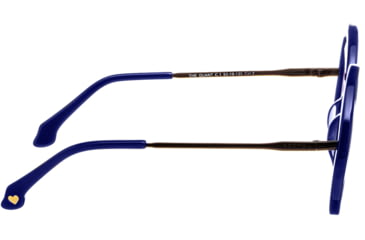 Image of Bertha Quant Handmade in Italy Sunglass - Womens, Navy, One Size, BRSIT110-3