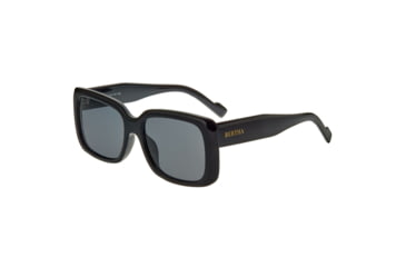 Image of Bertha Wendy Polarized Sunglasses - Womens, Black Frame, Black Lens, Black/Black, One Size, BRSBR052C1