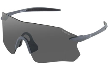 Image of Bobster Aero Sunglasses - Matte Gray Frame W/ Smoke Silver Mirror Lens - BAER01