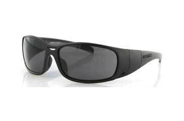 Image of Bobster Ambush Convertible, Matte Black Frame, Smoke Lens ANSI Z87, BAMBU101