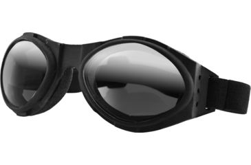 Image of Bobster Bugeye Goggle, Black Frame, Reflective Lens