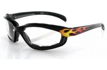 Image of Bobster Fat Boy RX BiFocal Sun Glasses, Flames Frame, EFB001FRX-BF