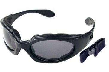 Image of Bobster GX Lined Bifocal RX Prescription Lenses Black Frame Sunglasses - Goggles