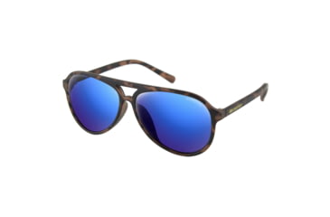 Image of Bobster Bobster Maverick Sunglasses, Matte Tortoise Frame, Brown/Blue Lens, BMAV101HD