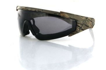 Image of Bobster Prowler Sunglass, Woodland Camo Frame, Smoked Lens BW8001W