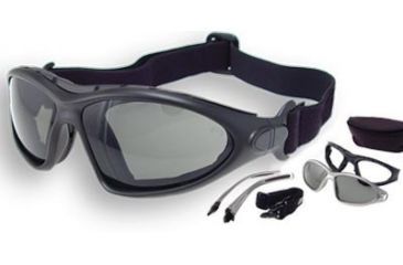 Image of Bobster Road Master Photochromic Goggles - Sunglasses with Black Frame BDG001