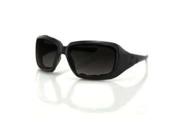 Image of Bobster Scarlet Sunglasses, Black Frame, Smoked Lens, Open Cell Foam ESCA001