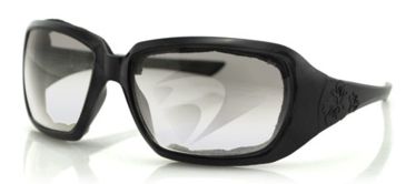 Image of Bobster Scarlet Sunglasses, Black Frame, Anti-fog Clear, Foam ESCA001C
