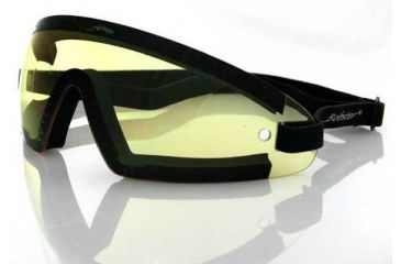 Image of Bobster Wrap Around Goggle, Yellow Lens, BW201Y