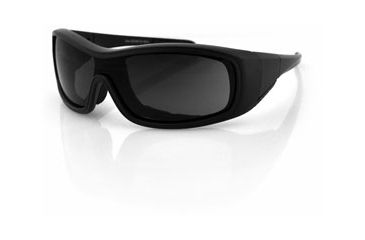 Image of Bobster Zane Convertible Sunglasses, Matte Black, Anti-fog Smoked BZANE101