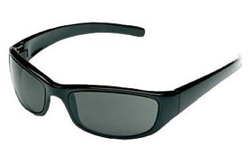 Image of Body Specs Crazy 8's Single Vision Prescription Sunglasses, Black Shiny Frame, CRAZY 8'S BLACK FRAME.13SV