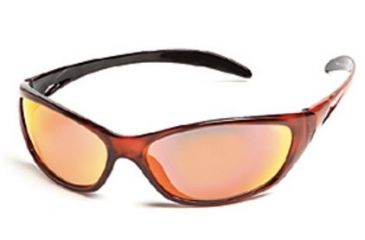 Image of Body Specs Lynx Bifocal Prescription Sunglasses, Crystal Red Frame, LYNX RED FRAME.6BI