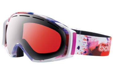 Image of Bolle 20647 Gravity Watercolor Vermillon Gun Ski Snowboard Goggles