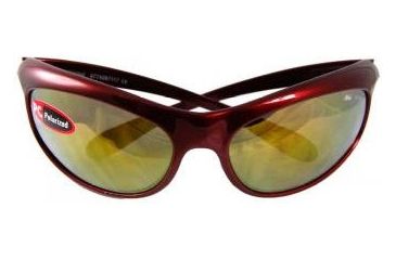 Image of Bolle Altitude Vapor Polarized Sunglasses - - Crimson Frame, Polarized Midas Lenses