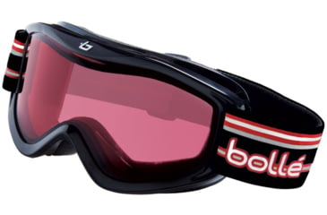 Image of Bolle Goggles Amp Black Stripes Frame, Vermillon Lens 20587