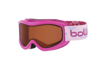 Image of Bolle AMP Goggles, Pink Snow Frame, Citrus Dark Lens, 21516