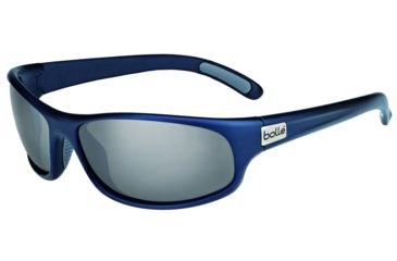Image of Bolle Anaconda Single Vision Prescription Sunglasses - Matte Blue Frame 11672RX