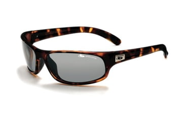Image of Bolle Anaconda Sunglasses, Dark Tortoise Frame, Modulator Gray Lens, Polarized, 10593