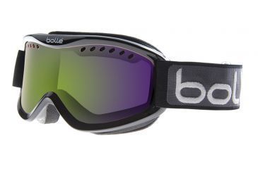 Image of Bolle Carve Ski/Snowboard Goggles - Black Green Fade Frame and Green Emerald Lens 20993