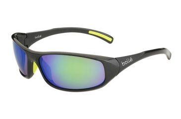 Image of Bolle Crest Single Vision Prescription Sunglasses, Shiny Anthracite / Matte Frame-11977SV