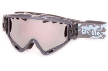 Image of Bolle Cylon D8 Ski Goggles Shiny Grey/ Vermillon Gun