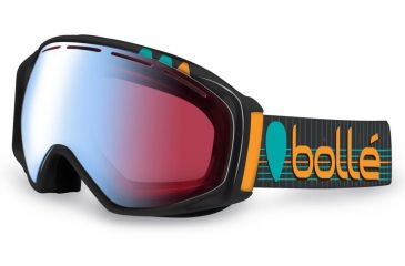 Image of Bolle Gravity Ski/Snowboard Goggles - Athlete Signature Series Alex Chumpy Pullin Frame and Modulator Vermillon Blue Photochromic Lens 21039