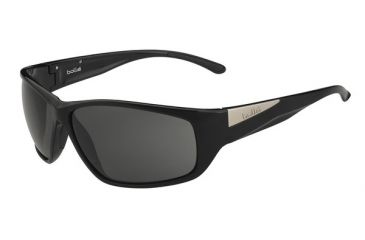 Image of Bolle Keel Single Vision Prescription Sunglasses, Shiny Black Frame-11960SV
