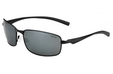 Image of Bolle Key West Progressive Prescription Sunglasses, Matte Black Frame-11795PR