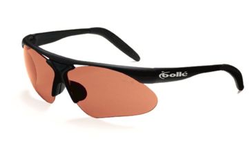 Image of Bolle Parole Sunglasses with Interchangeable Lenses, Matte Black Frame, Sandstone + TNS Gun Lens, 0754201500