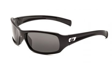 Image of Bolle Phoenix Sun Glass, Shiny Black Frame, TNS Lens, 11385