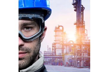 Image of Bolle Pilot 2 Goggle Safety Glasses, Neoprene Strap Foam Frame, Clear Lens, PSGPIL2-L16