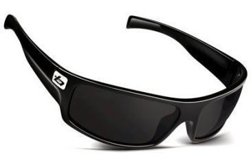 Image of Bolle Piranha Sunglasses 11238, Shiny Black Frame