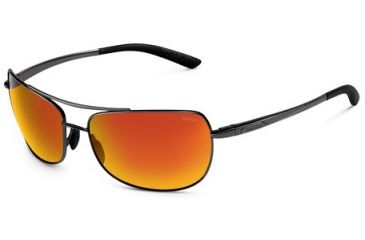 Image of Bolle Quindaro Single Vision Prescription Sunglasses - Satin Black  Frame 11574RX