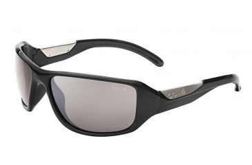 Image of Bolle Smart Single Vision Prescription Sunglasses, Shiny Black Frame-11642SV