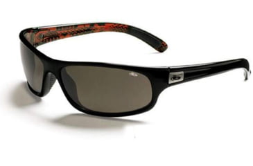 Image of Bolle Anaconda Sunglasses, Black Red Snake Frame, TNS Lens, 10767